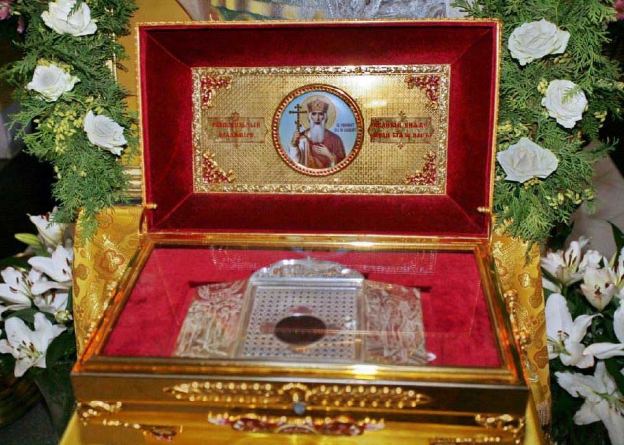 В Новороссийск прибудут мощи крестителя Руси князя Владимира